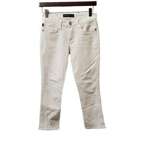 Rock & Republic Kendall White Denim Capri Jean 2